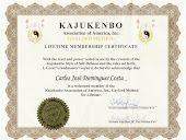 Certificado Kajukenbo Assotiation of America - K.A.A.