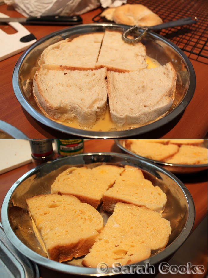 Sarah Cooks Nigella Lawson's Donut French Toast