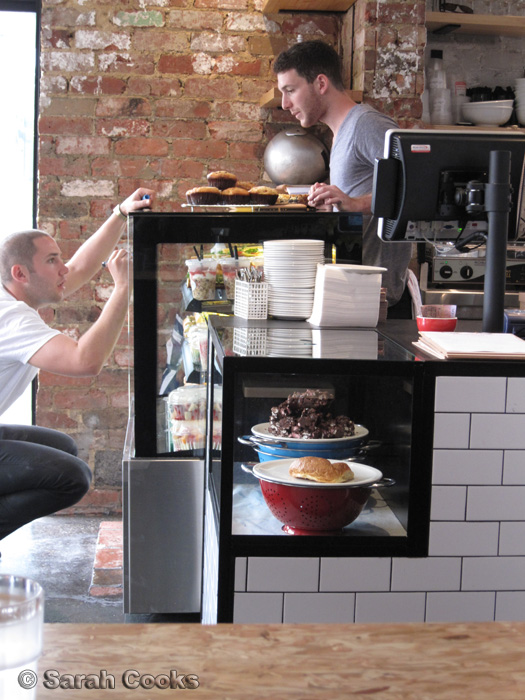 Sarah Cooks Pillar of Salt cafe, Richmond