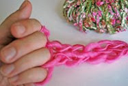 Finger Knitting tutorial