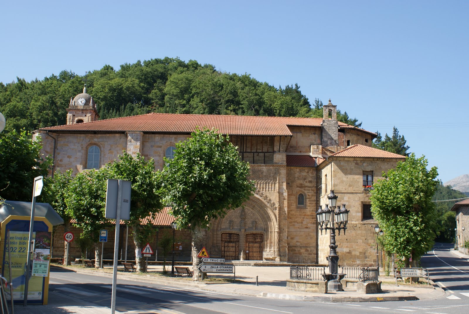 Historia en Euskadi Visitando Güeñes en 1785