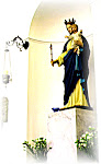 Our Lady's Statue Llanarth Chapel