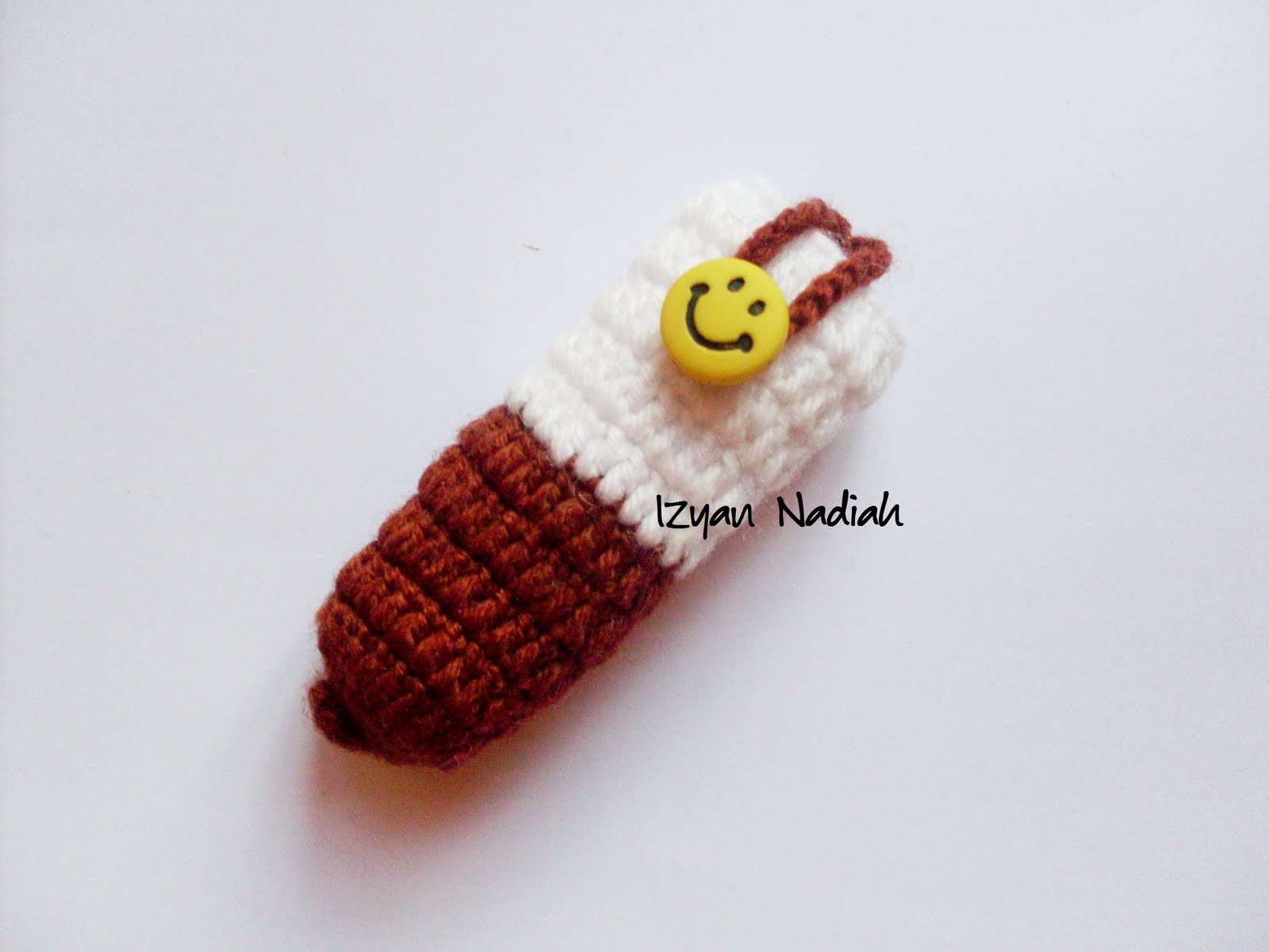 Izyan Nadiah Pen Drive Case Crocheted