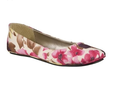 Über Chic for Cheap: Spied: Floral Ballet Flats