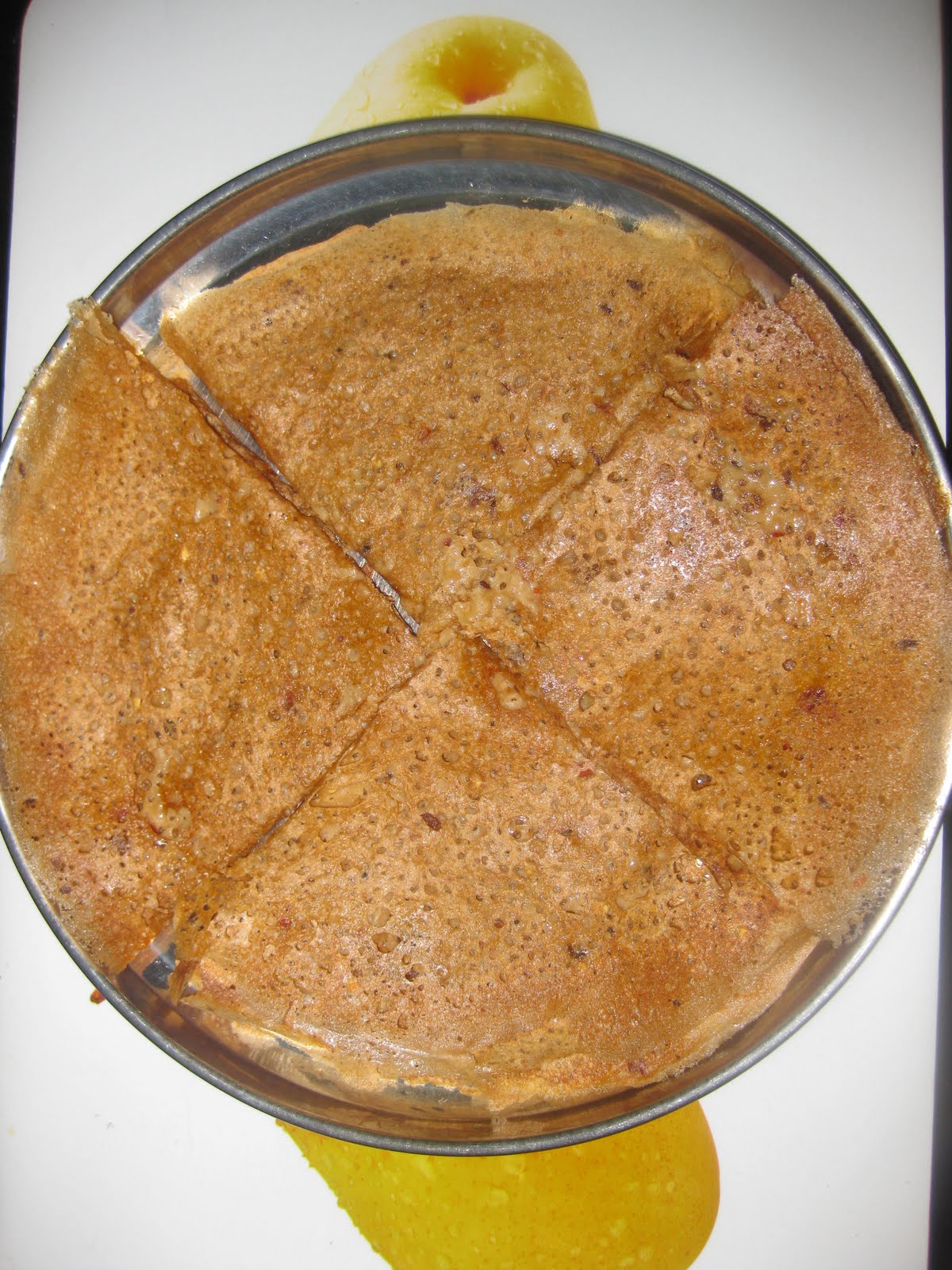 Divya's Recipes Wheat Flour Dosa (Godhuma Pindi Attu)