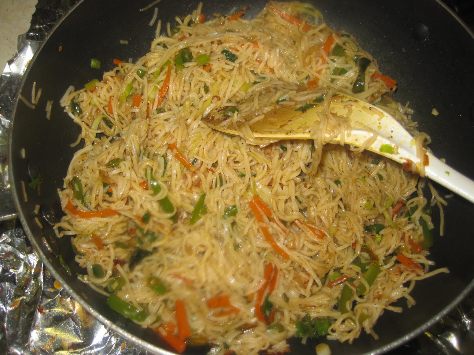 Divya's Recipes Indo Chinese Veg And Egg Noodles