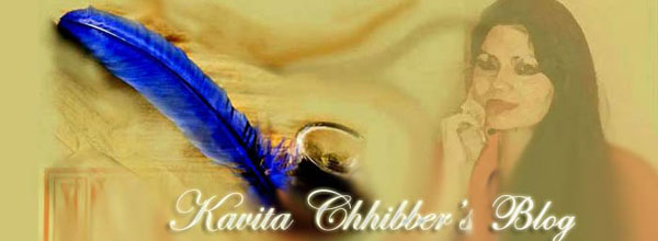 Kavita Chhibber's Blog