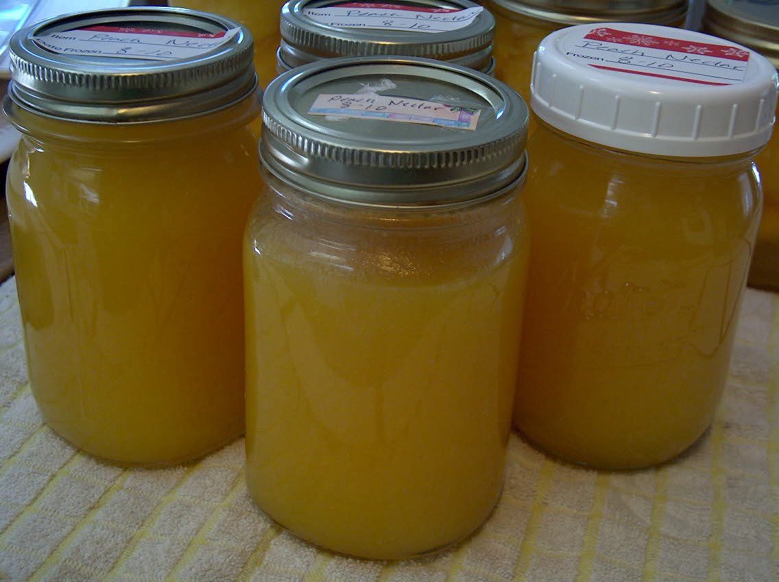 queen of the castle recipes Peach Nectar