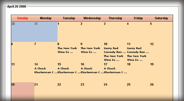 Mike's Digital World: Event Calendars