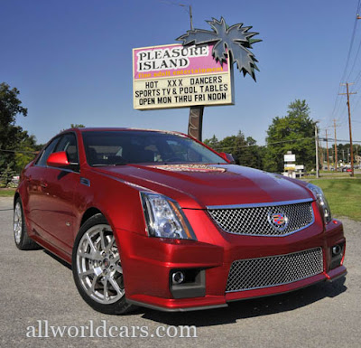 Cadillac CTS-V 2009 | Lingerie Careers