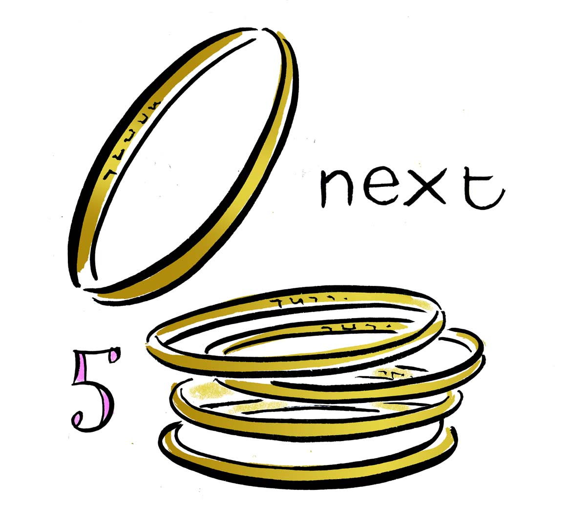 5 golden rings clipart - photo #2