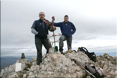  San Tirso mendiaren gailurra 1.329 m.  -  2010eko urtarrilaren 16an 