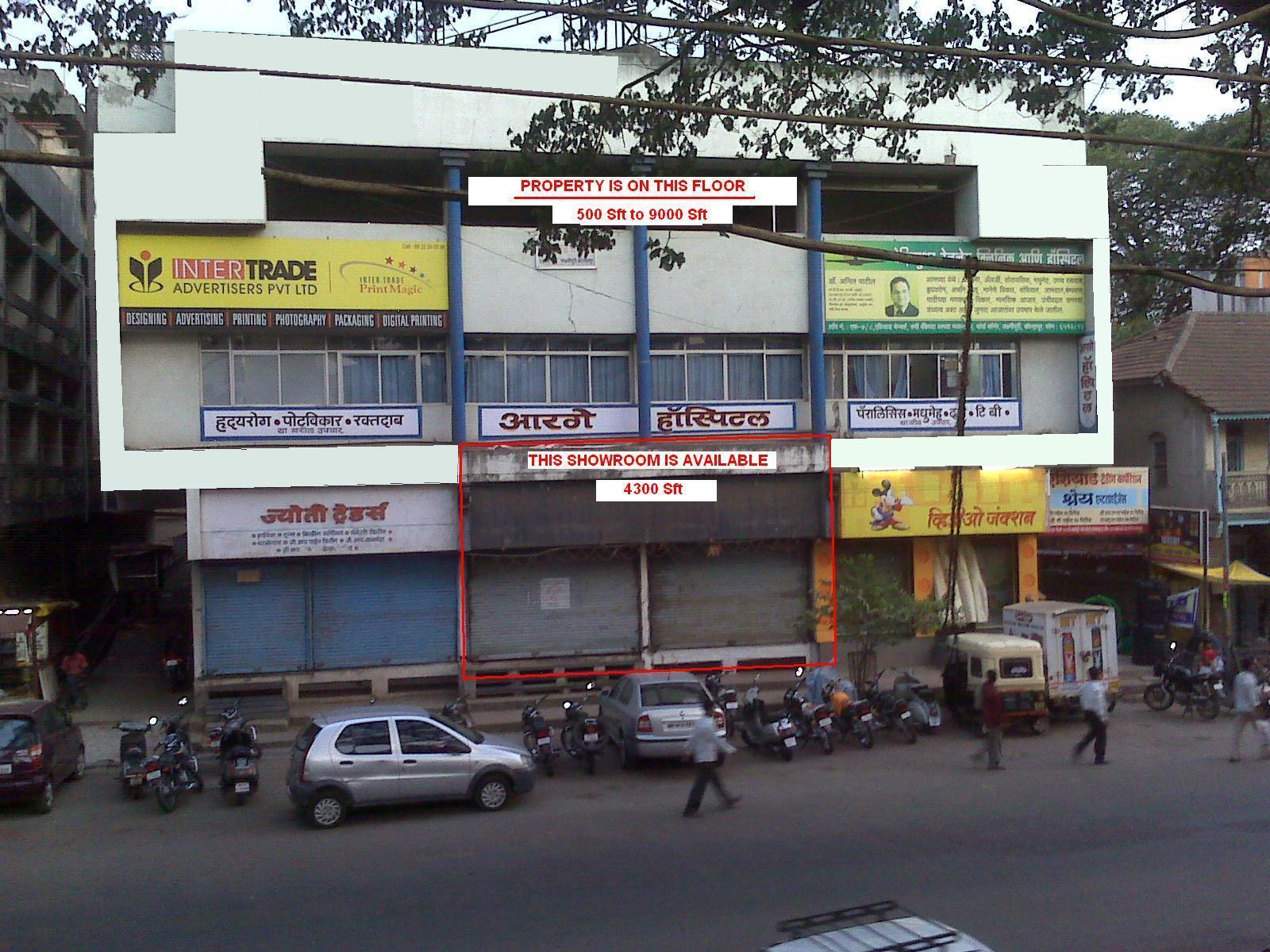 eyeproperties PUNE Showroom and Office space in Laxmipuri, Kolhapur