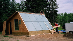 greenhouse solar round 40c winters glazing powered veggies