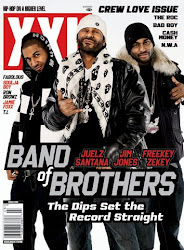 xxl magazine juelz jim jones santana 2009 issue dipset freekey march gang skull hip hop freaky covers january zekey staff