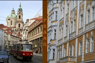 Klik op de tram voor meer Praag