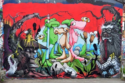 graffiti art murals