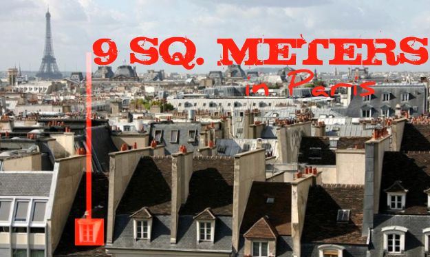 9 Sq. Meters in Paris