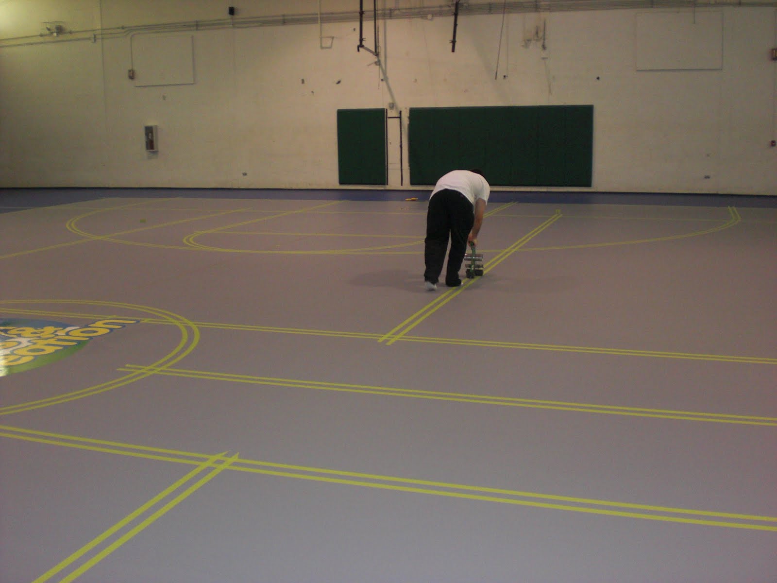 Athletic Resources Immokalee Sports Complex Gym Floor Refinish
