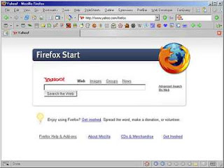 yahoo firefox start homepage