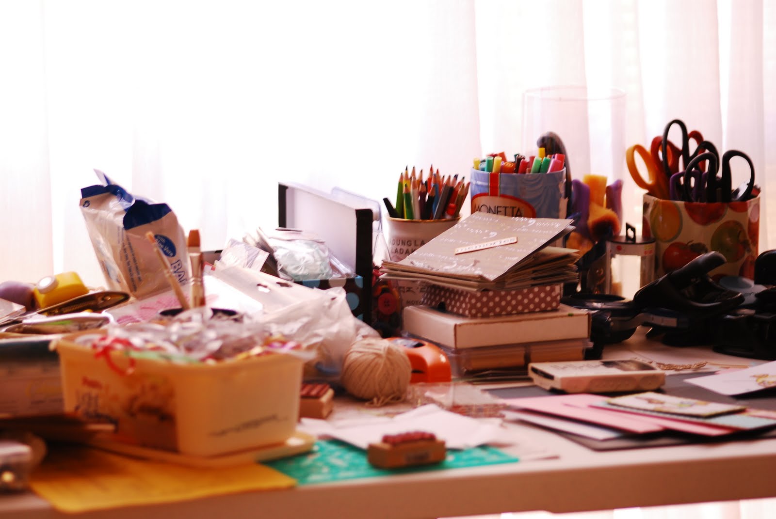 The Craft Angel: My Craft Table