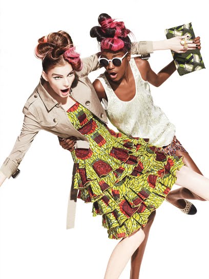 African fashion editorial African print dress #kitenge #ankara #modeafricaine #pagneafricain