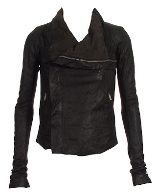 Well That's Just Me ...: Rick Owens Leather Jacket..