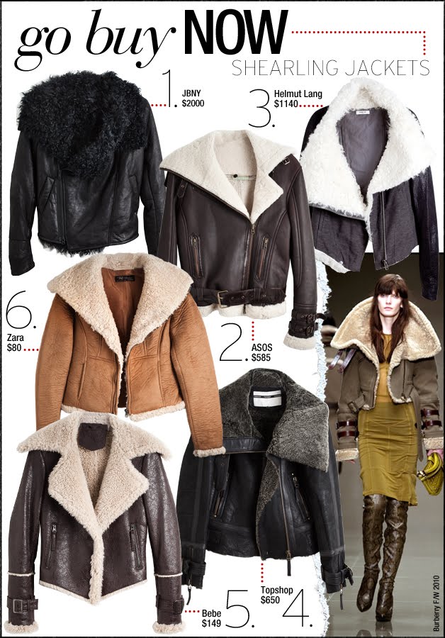 Well That's Just Me WWW Shearling Jacket