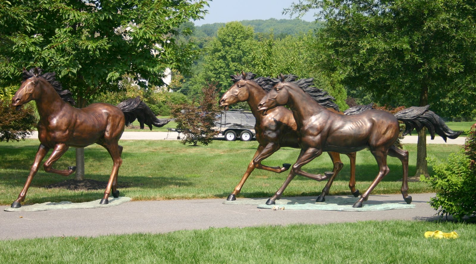 Big Bronze Sculptures Statues and Fountains Bronze Horse Statues