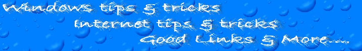tips, tricks and good links