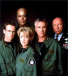 Tim SG-1: Danijel, Til'k, Sem, O'Nil i Hamond
