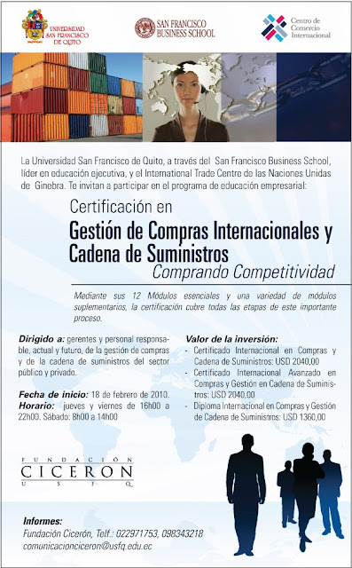 Comprando Competitividad: Gestión Compras Internacionales y Cadena de Suministros
