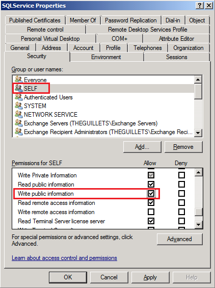 Allowing a Service Account to Manage Its Own Service Principal Name ...