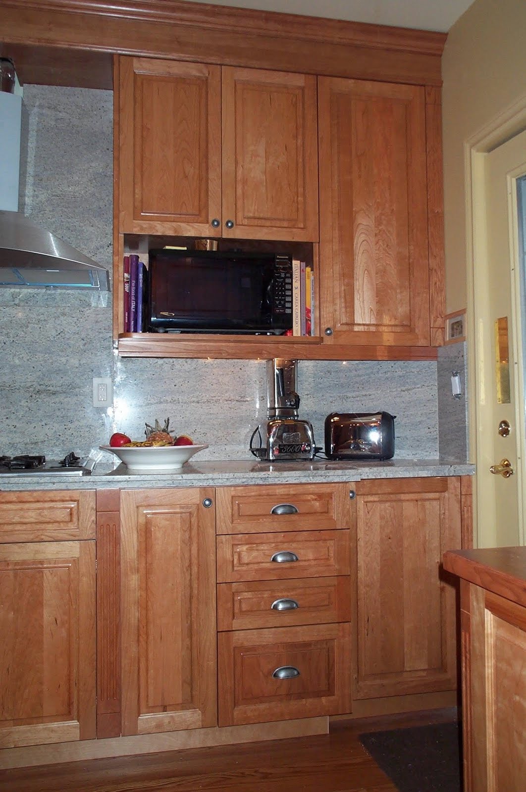 PMB Contracting Natural Cherry Kitchen