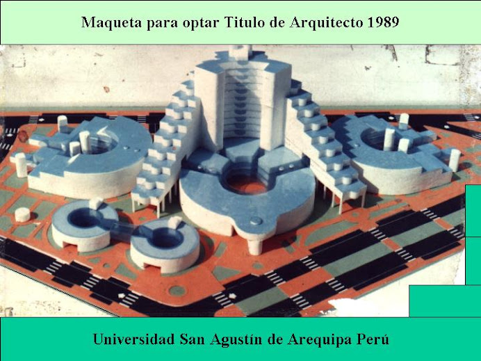 Tesis Arquitect l989 Arequipa Peru