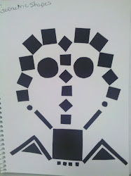 geometric shapes organic positive negative seen through eyes