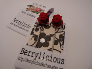 Gorgeous Berrylicious Hair Slides