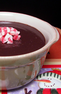 Chocolate-Peppermint Pudding