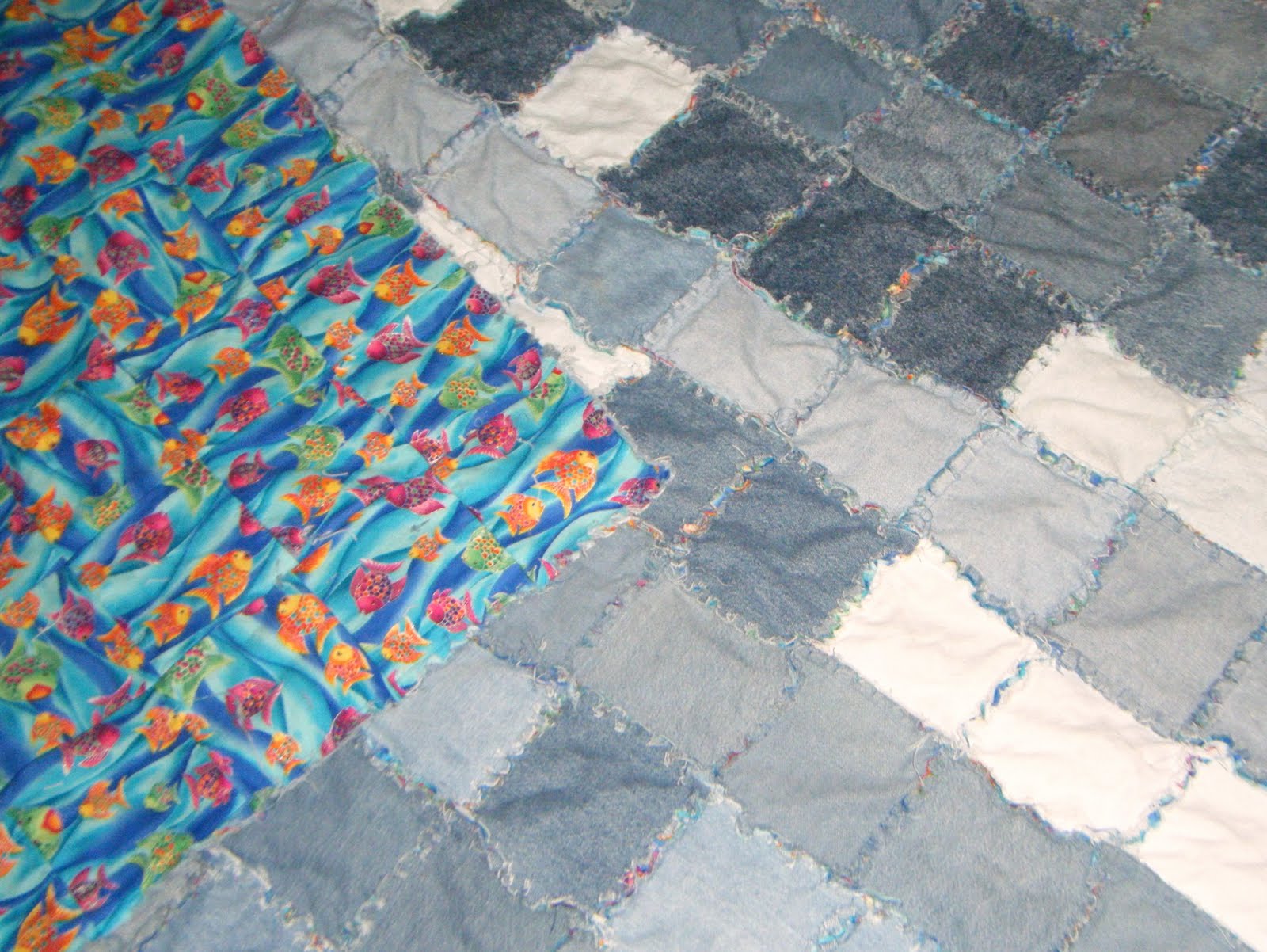 All Things Shea Easy Denim Quilt