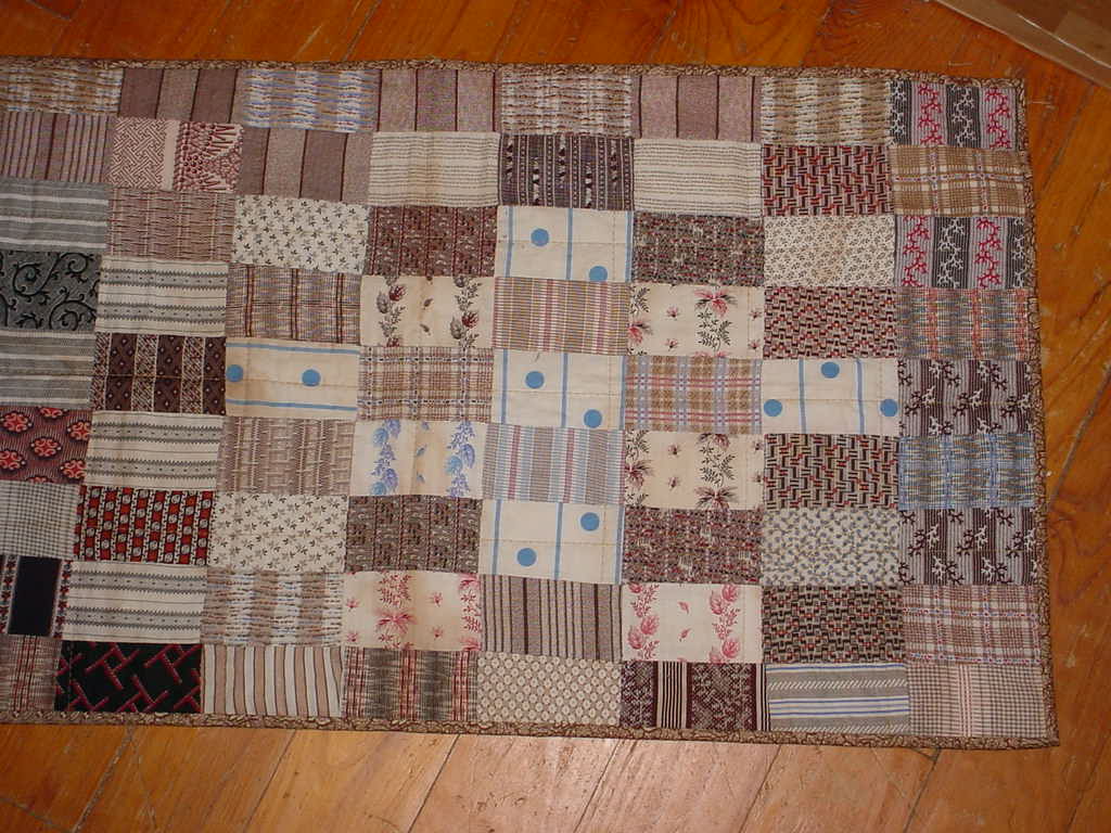 Busy Thimble A couple of antique doll quilts