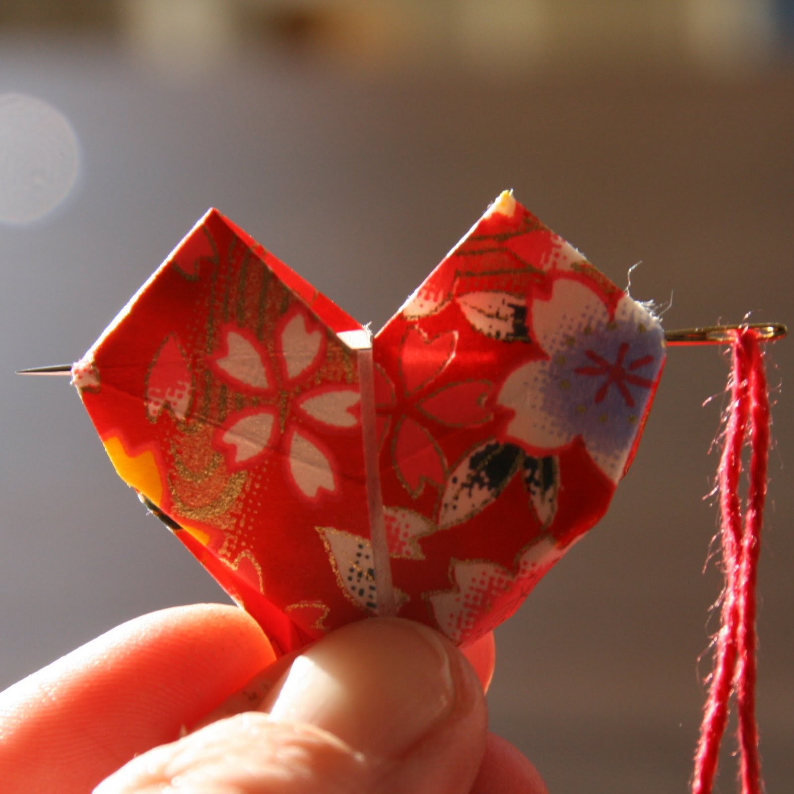 vervlogendagentutorials: Origami Valentine Garland Tutorial