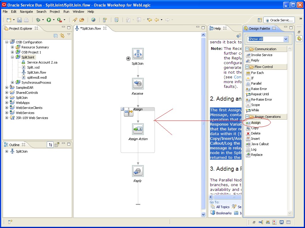 Learning SOA: Split join in Oracle Service Bus