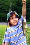 Elisha's first catch