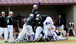 Stonehill Admissions Counselors' Blog: Stonehill Baseball win NE10 Championship