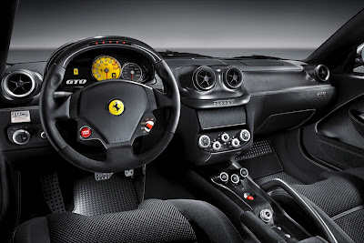 2011 Ferrari 599 GTO Car Interior