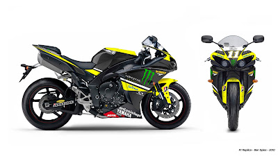 2010 Yamaha YZF-R1 Ben Spies Race Replica Picture