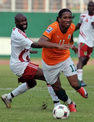Didier Drogba World Cup 2010 Football Photos