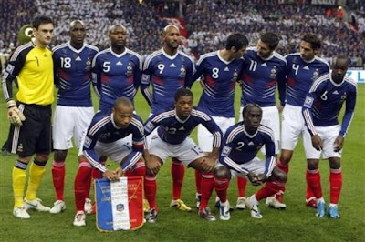 France Football Team World Cup 2010 Wallpaper
