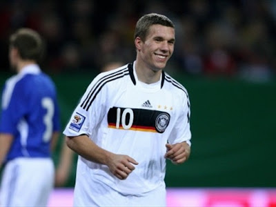 Lukas Podolski World Cup 2010 Germany Soccer Player