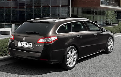 2011 Peugeot 508 Rear Side Angle View